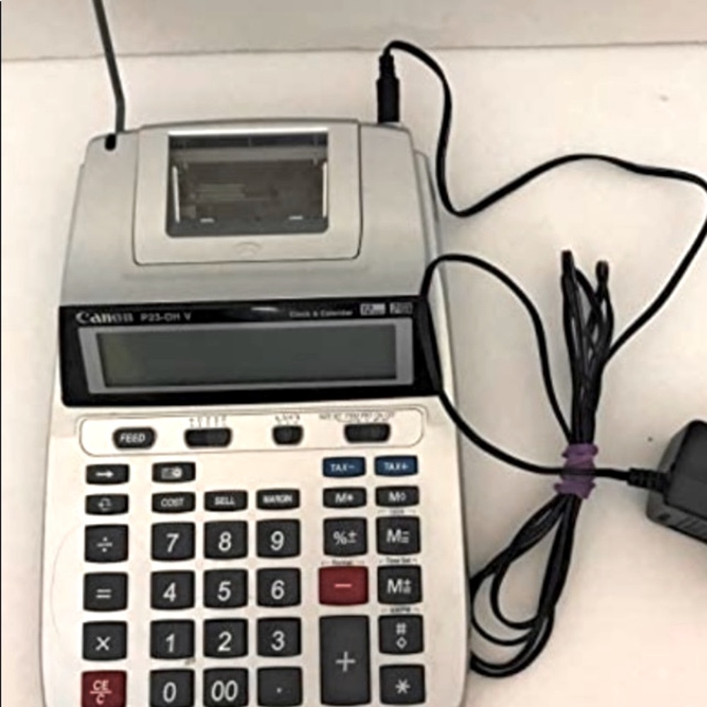 Canon P23-DHV-3 2279C001 12-Digit Desktop Calculator, Gray/Black Home or Office